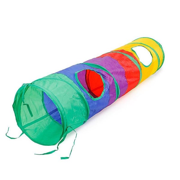 1 Foldable Rabbit Tunnel 1 Way Rabbit Hideout Small Toy Animal Activity Tunnel Carousel 1