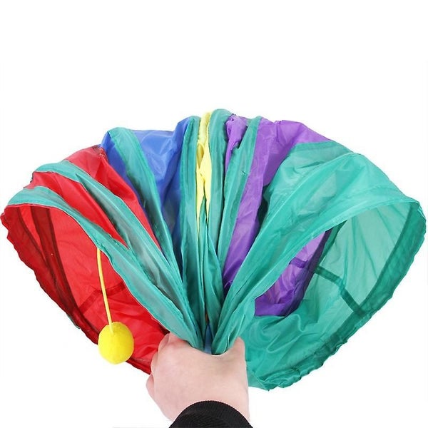 1 Foldable Rabbit Tunnel 1 Way Rabbit Hideout Small Toy Animal Activity Tunnel Carousel 2