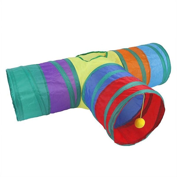 1 Foldable Rabbit Tunnel 1 Way Rabbit Hideout Small Toy Animal Activity Tunnel Carousel 5