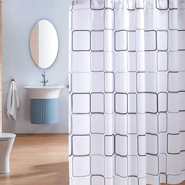 Shower Curtain Liner Mold Mildew Resistant Water-repellent Durable Peva Show Carousel 5