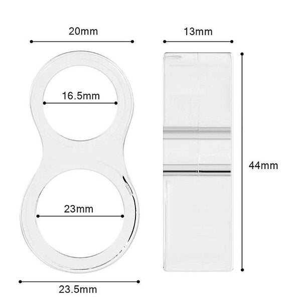 Door Handle Protector Set Of 12 Transparent Double Door Handle Protectors An Carousel 3