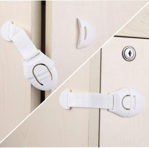 20 Pack Child Safety Locks Drawer Locks Home Very Easy To Apply Latches 3m Carousel 2