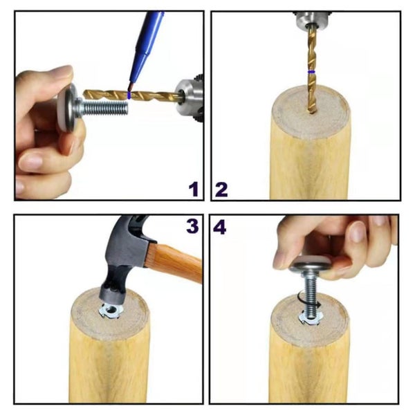 4 Pieces Jack Feet Adjustable Furniture Feet Leveling Feet Adjustable Foot Ad Carousel 5