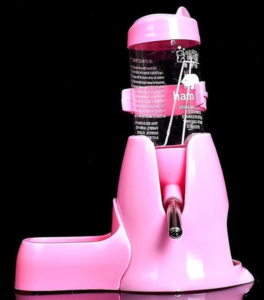 Pink Small Animal Water Dispenser 125ml Pink Hamster Guinea Pig Rabbit Ra Carousel 1