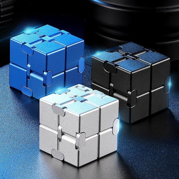 3pc Fidget Cube Decompression Toy Infinity Cube Fidget Finger Toy Stress And Carousel 1