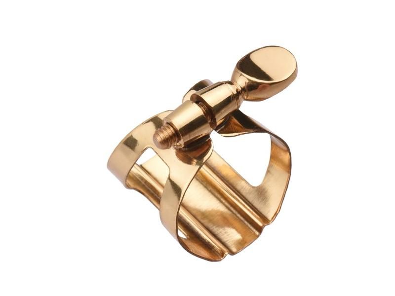 Single Screw Adjustment Saxophone Ligature Durable Metal Clip Fastener For Carousel 2