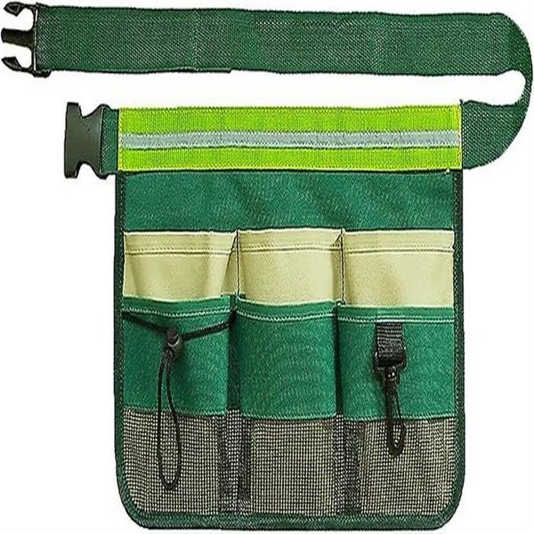 Gardening Tool Garden Waist Bag green Hanging Bag Garden Tool Bag Garden B Carousel 1