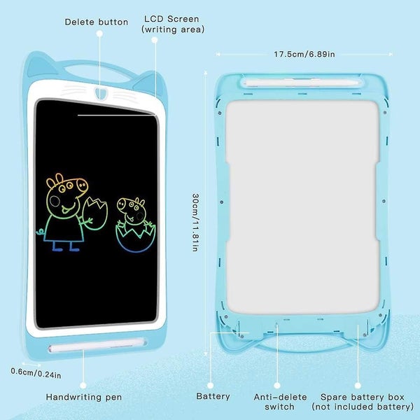 Colorful Lcd Writing Board For Kids blue Electronic Drawing Board Digital63620205271426114