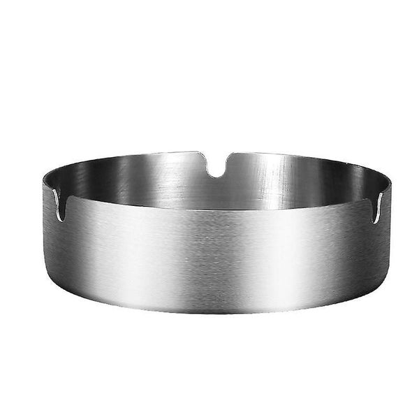 Stainless Steel Ashtray Without Lid Diameter 12cm Home Living Room Office As Carousel 1