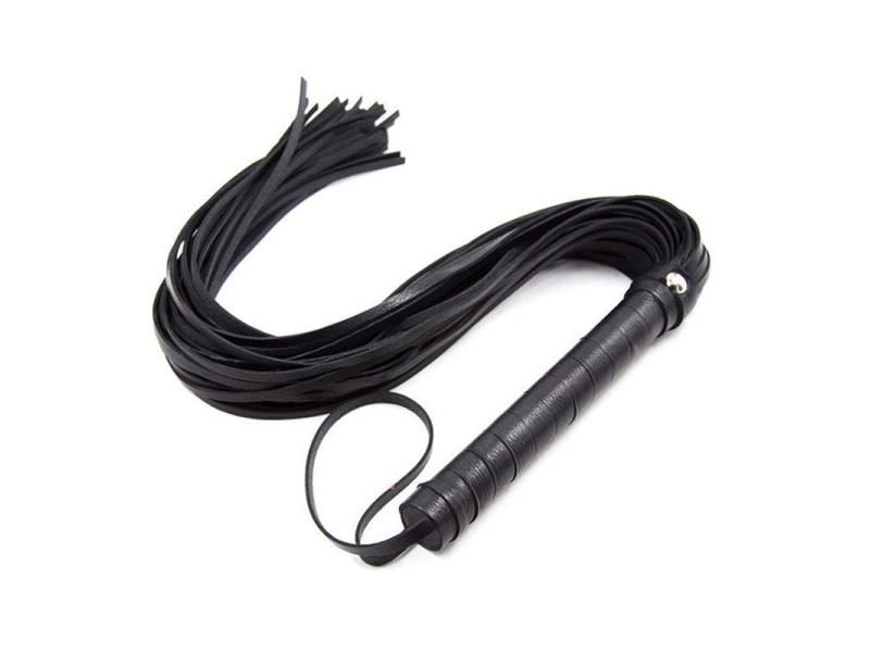 High Quality Pu Leather Pimp Whip Racing Riding Crop Party Flogger Hand Cuffs Carousel 2