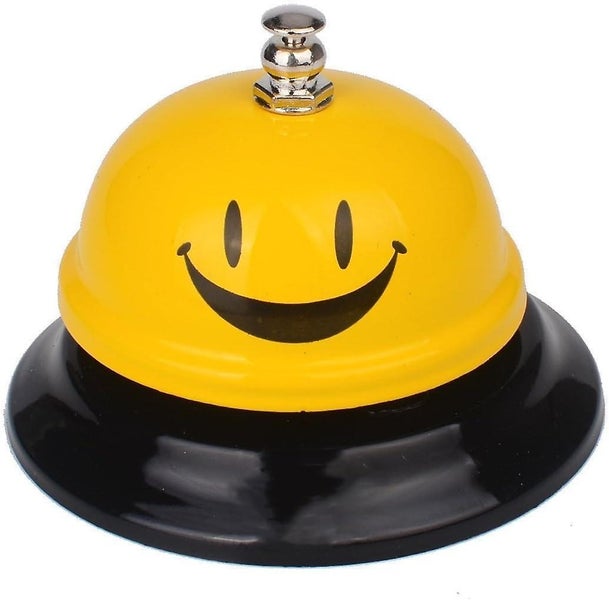 Call Bell Large Stainless Steel Bar Bell Clock Kitchen Called Bells yellow Carousel 1