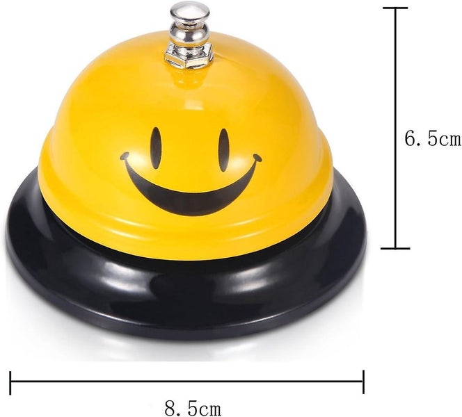 Call Bell Large Stainless Steel Bar Bell Clock Kitchen Called Bells yellow Carousel 3