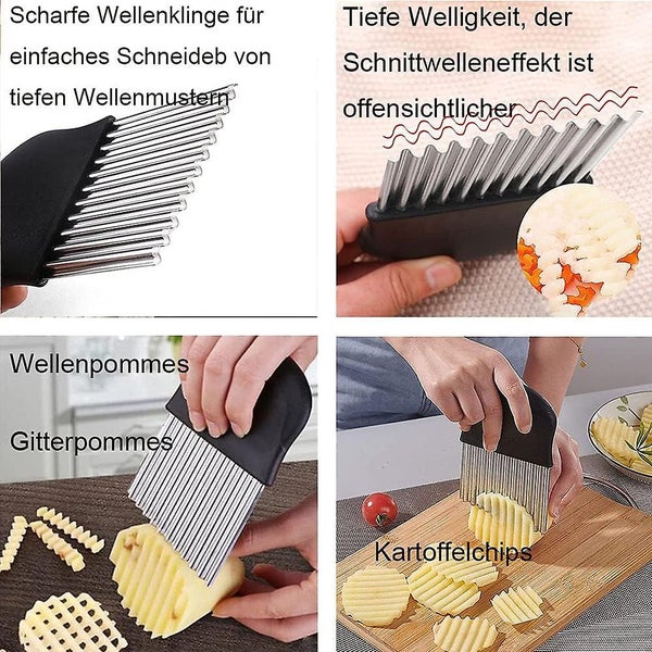 1 Piece Flake Cutterflake Corrugated Knifestainless Steel Corrugated Knifev Carousel 2