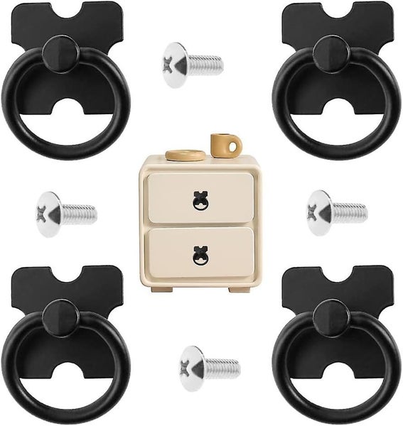 Drawer Handles And Ring Pull 4 Pcs Vintage Drawer Knobs Pulls Handles Antique Carousel 1