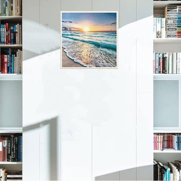 Apply 5d Diy Diamond Paint Kits Full Drill For Kids Adults Sunset Sea Beach R Carousel 5