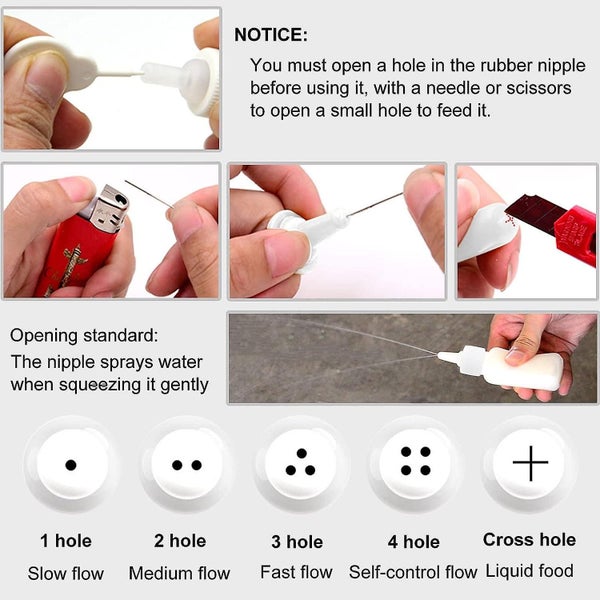 Kitten Bottle Newborn Kitten Bottle Unweaned Puppy Bottle Teats And Cleanin Carousel 5