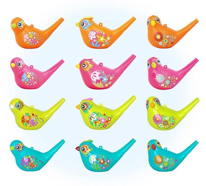 Bird Whistle Colorful Bird Water Whistle For Bath Toys Bath Bird Whistle For Carousel 2