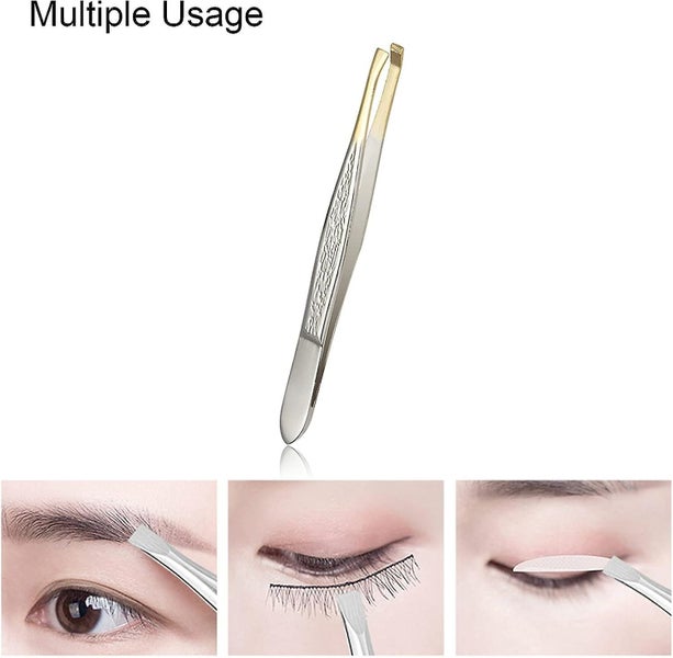Tweezers Professional Stainless Steel Eyebrow Tweezers Professional Eyebrow Carousel 5