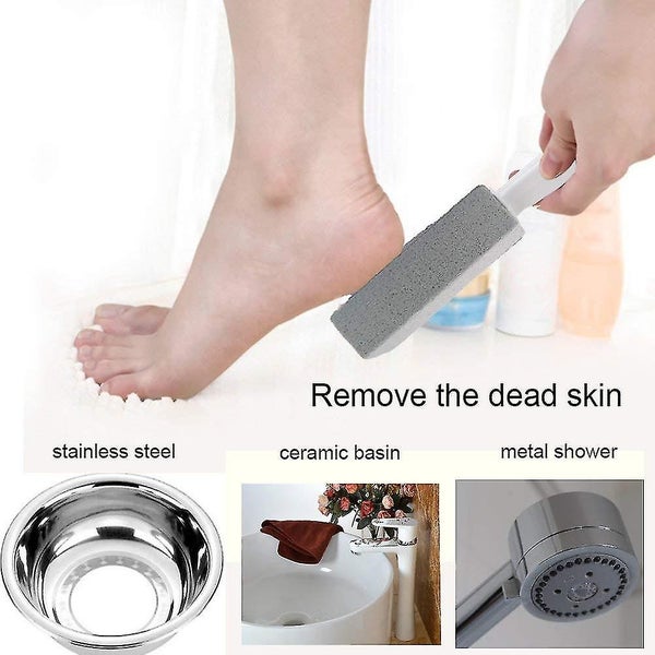 Pumice Cleaning Stone 2 Pieces Toilet Bowl Pumice Cleaning Stone With Handle A Carousel 2