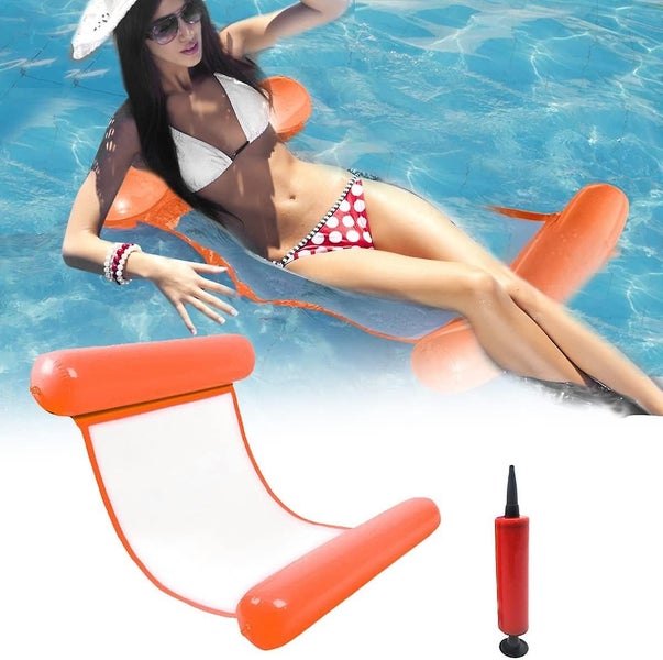 Inflatable Water Hammockfloating Hammock Bed4 In 1 Inflatable Water Chairpo Carousel 1