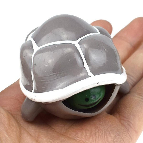 grey Turtle Squeeze Toys Turtle Head Toys Burst Stress Ball Stress Relief Carousel 1