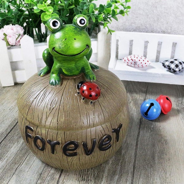Frog Cigarette Ashtray Ashtray With Lid Home Decor Carousel 2