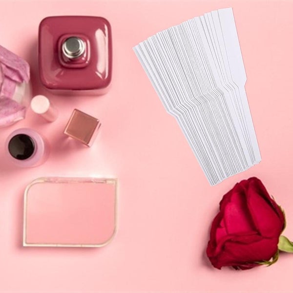 100pcs Perfume Test Paper Strips Portable Fragrance Aromatherapy Paper Perfume Carousel 1