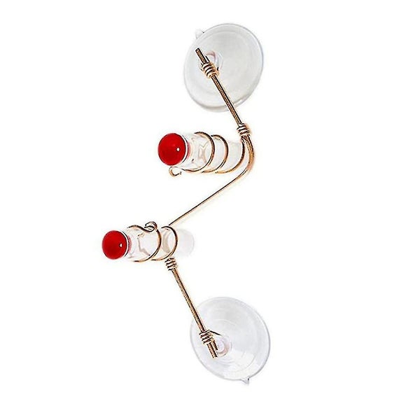 Modern Window Hanging Hummingbird Feeder With Suction Cup For Outdoor Garden B Carousel 2