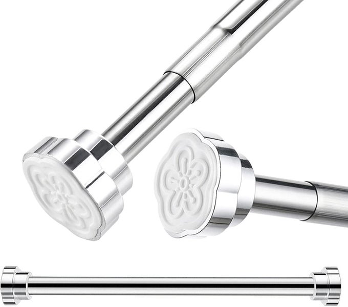Extendable Rod 40-50cm Stainless Steel Telescopic Rod Curtain Rod Shower R Carousel 1