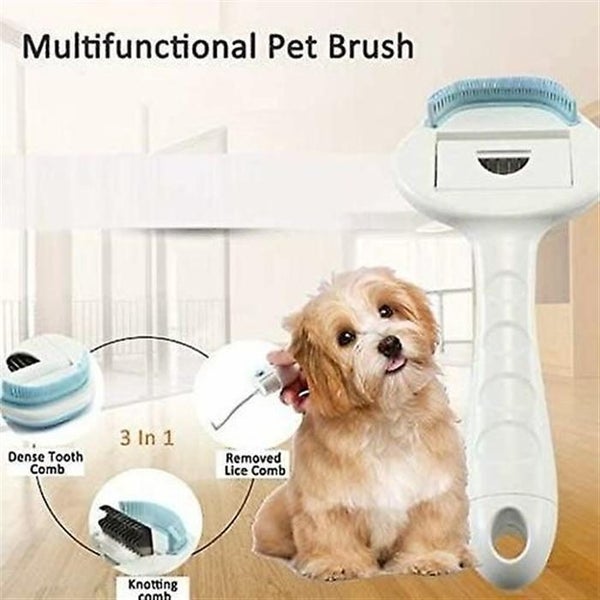 Cat Brush Dog Brush Grooming Brush Dogs And Cats Brush Animal Brush Anti Hair Carousel 5
