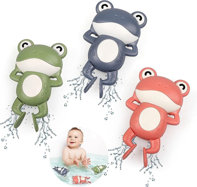 Baby Bath Toy Floating Bath Toys For Bathtub Swimming Pool Animal Play New Carousel 1