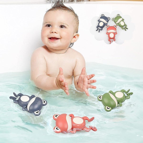 Baby Bath Toy Floating Bath Toys For Bathtub Swimming Pool Animal Play New Carousel 2