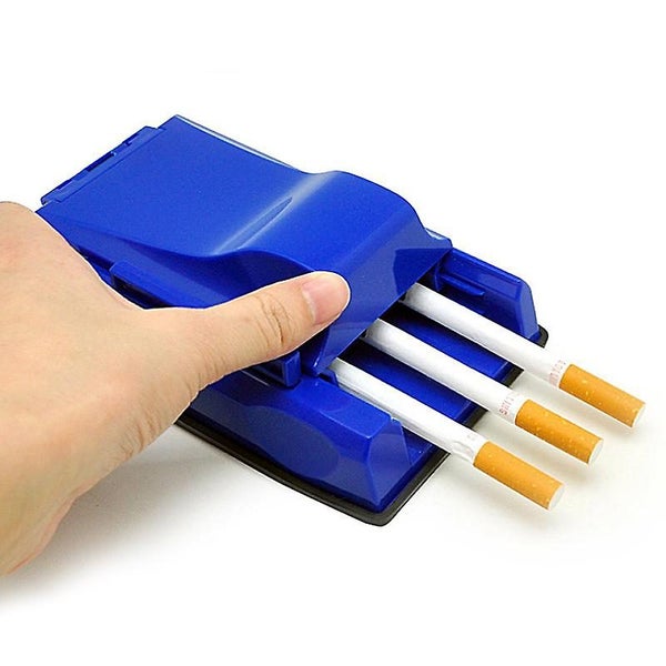 Blue 1 Piece Cigarette Roller Cigarette Roller Cigarette Roller Three Tub Carousel 1