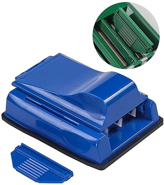 Blue 1 Piece Cigarette Roller Cigarette Roller Cigarette Roller Three Tub Carousel 5