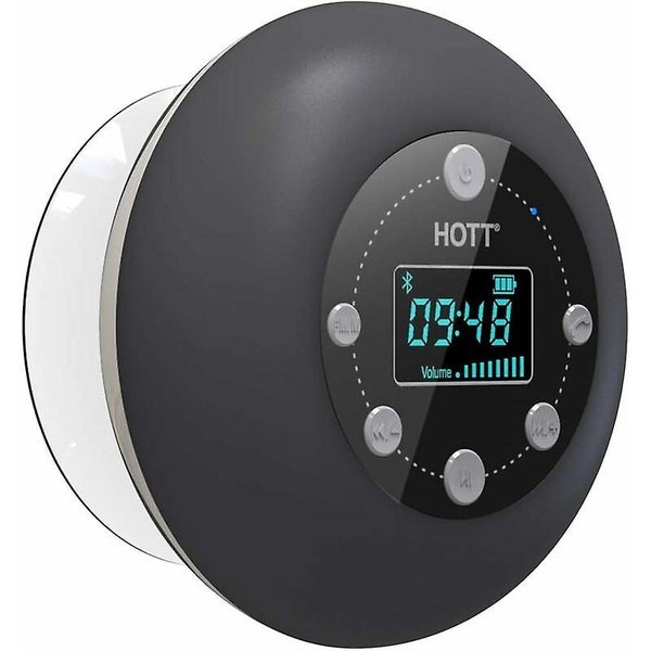Shower Radio Bluetooth 5.0 Waterproof Speaker Wireless Bathroom Music Carousel 1