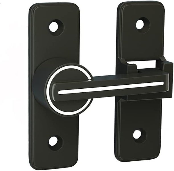 180 Lighted Sliding Interior Door Latch Lock Toggle Door Hook Latch Anti-the Carousel 1