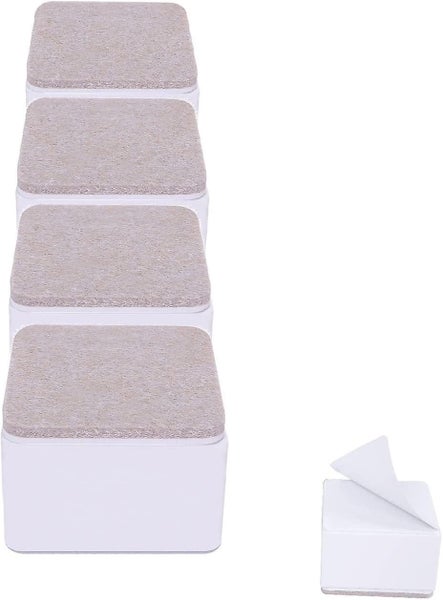 Bed Risers Furniture Risers Add 2 Inch Height Strong Steel Support 10000 Poun Carousel 1