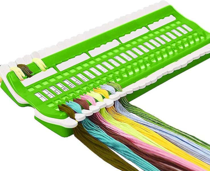 Thread Organiser50 Positions Cross Stitch Thread Holder With 4 Code Cards For Carousel 1
