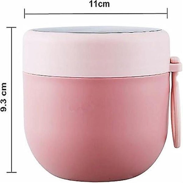 Assorted Breakfast Cup white Leak Proof Yogurt Cup With Spoon Practical Por64480337803521111