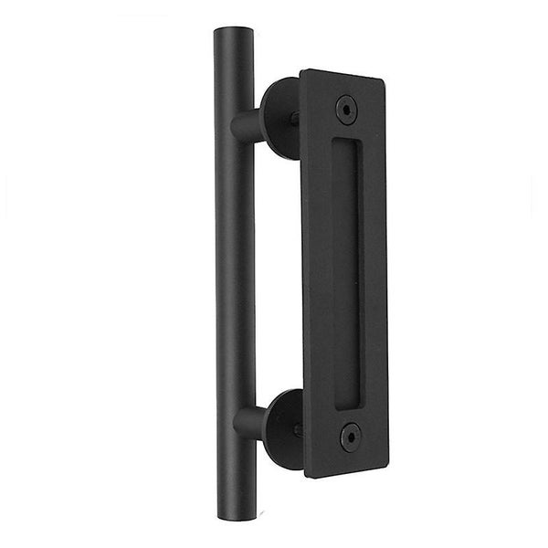 30cm Sliding Door Handle Black Door Handle Modern Barn Door Handle Carousel 5