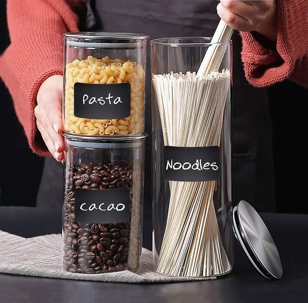 300pcs Reusable Sticker Label Kit For Kitchen Organize Removable Chalkboard L Carousel 2