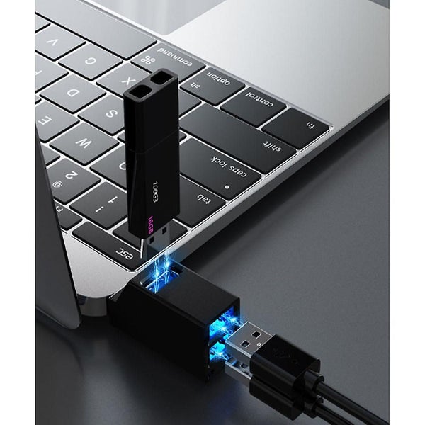 1pcs white Type-c3.1 Splitter Extension Hub Carousel 2