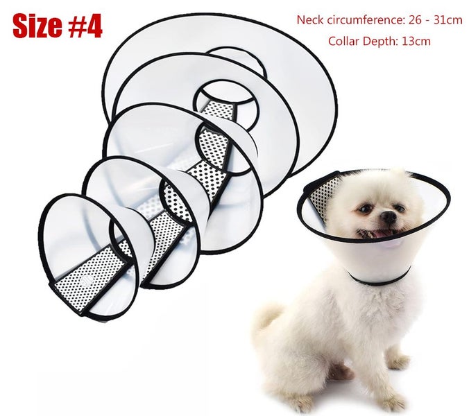 Dog Cone Collar, Dog Cone Collar for After Surgery Anti-Bite Lick Carousel 1