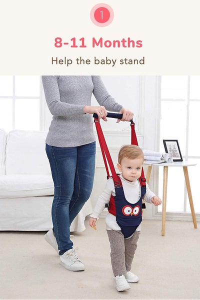 Walking Harness Standing Aid Baby Walker Animal Shape Hollow Breathable Carousel 5