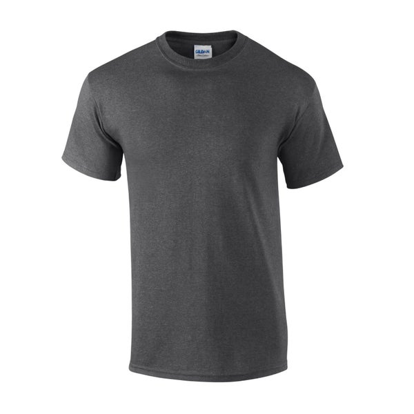 Gildan Unisex Adult Heather Ultra Cotton T-Shirt Carousel 1