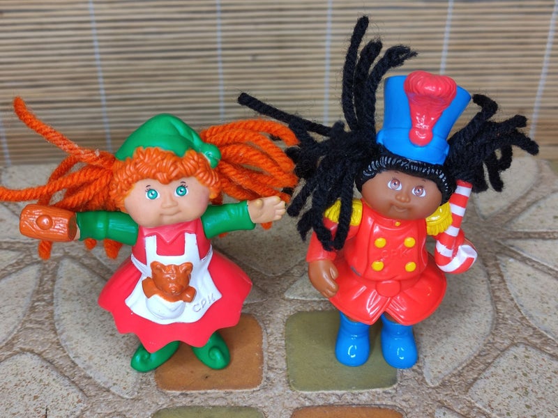 Gorgeous 1994 Cabbage Patch Kids Figures | Abigail Lynn & Kimberly Katherine Carousel 2