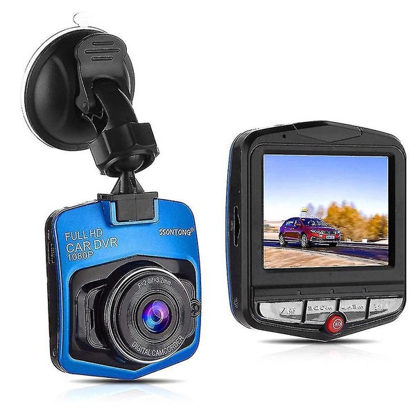 Full Hd 480p 2.2inch Car Dvr Video Recorder Night Vision Dash Cam Camera Blue Carousel 1