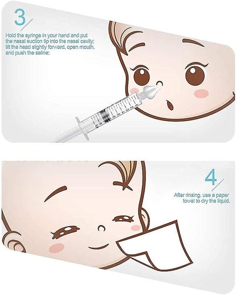 4 Baby Nasal Aspirators 10ml Nasal Syringes Nasal Irrigators For Newborns An Carousel 5