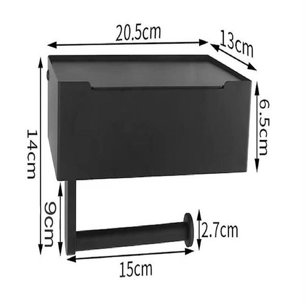 1pcs Toilet Paper Holder With Shelf Wet Wipes Dispenser And Storage For All Carousel 4