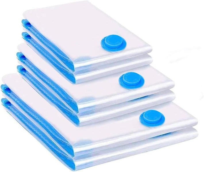6 Pieces Vacuum Storage Bags 2xl 100x80 +2l 80x60 + 2s 60x40cm Vacuum Storage Carousel 1